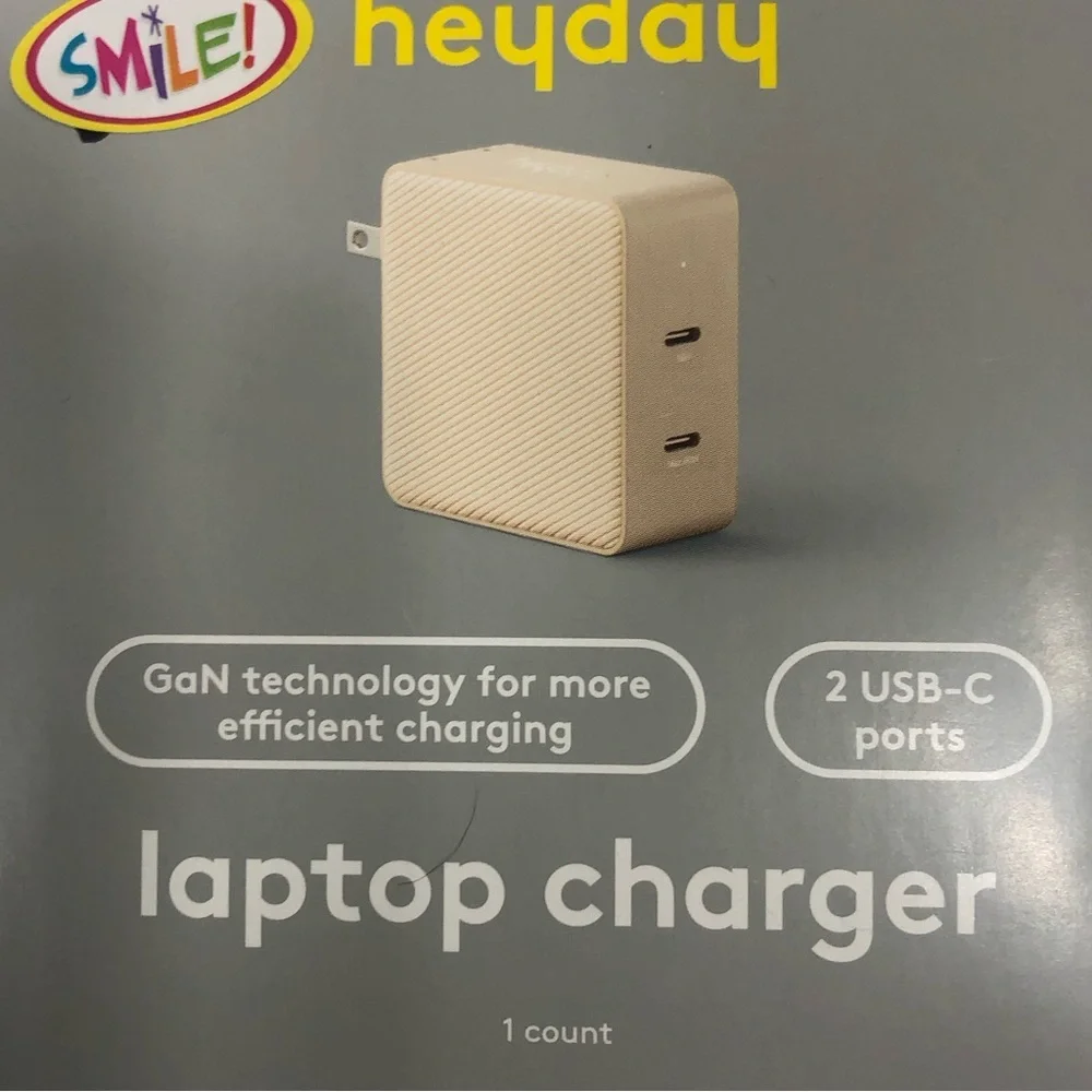 heyday™ Laptop Charger Stone White